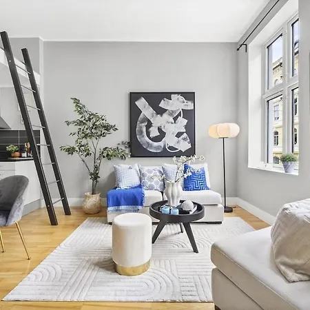 Spacious 2br In Vika, Oslo