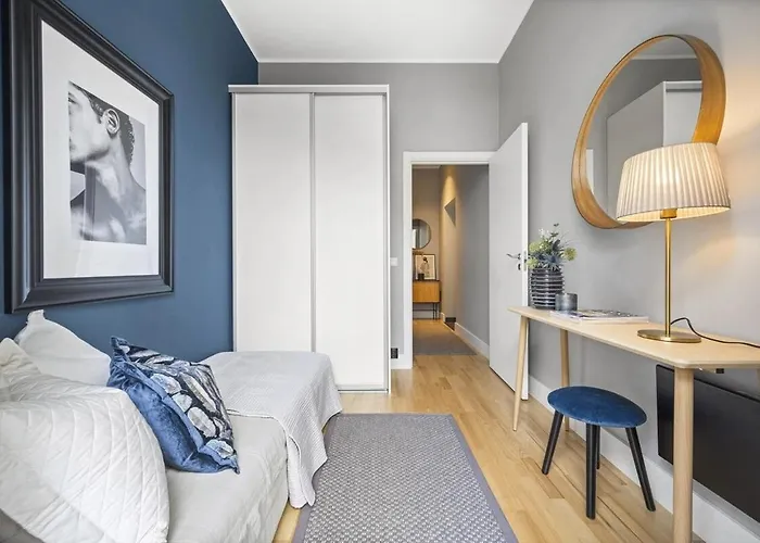 Апартаменты Spacious 2br In Vika, Осло