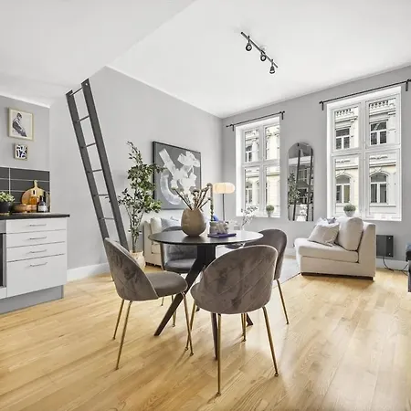Apartament Spacious 2br In Vika, Oslo