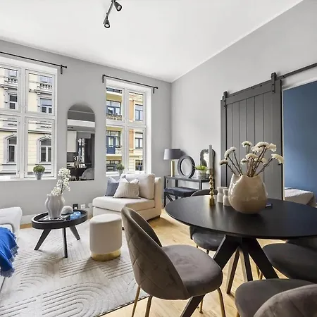 Apartmán Spacious 2br In Vika, Oslo